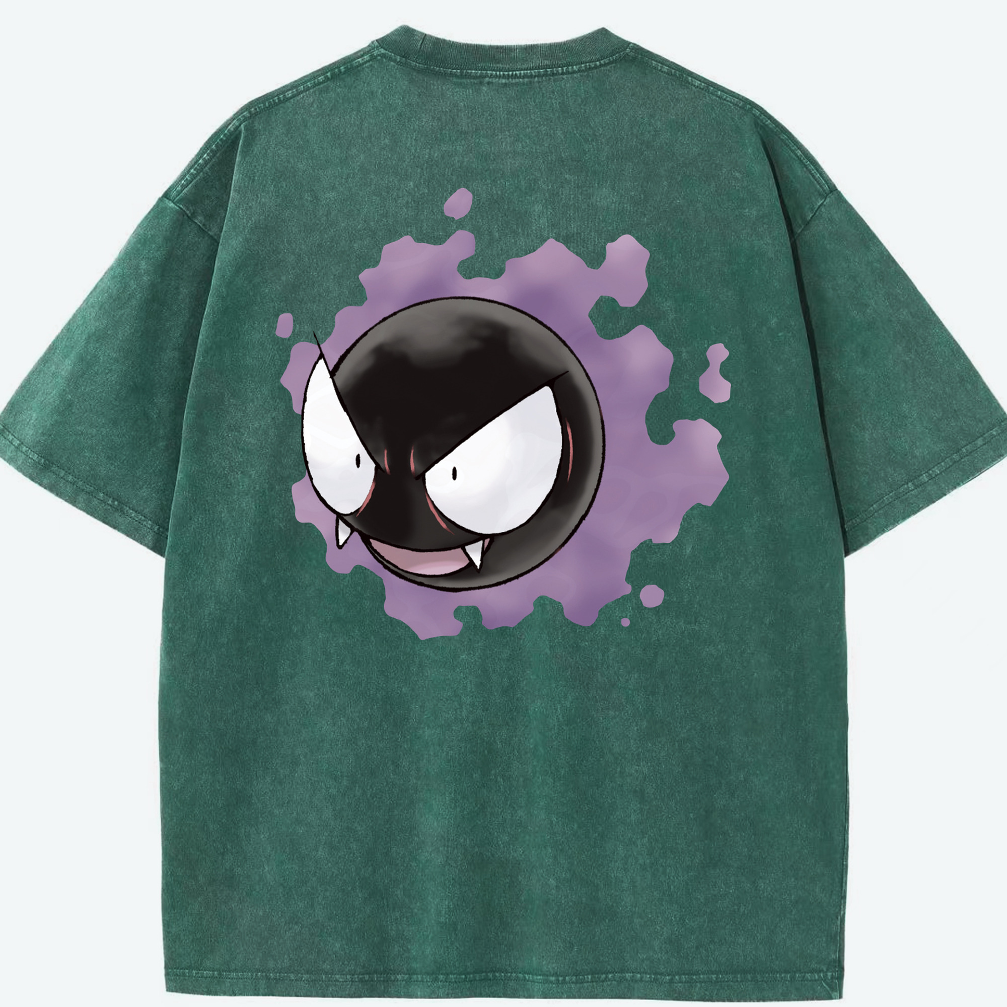 （画像用） ポケットモンスター Pokémon 綿100% ヴィンテージ風 半袖Tシャツ（背面プリント）
